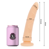 Delta Club - Toys Gode Naturel Médical Silicone 23 Cm -O- 4.5 Cm